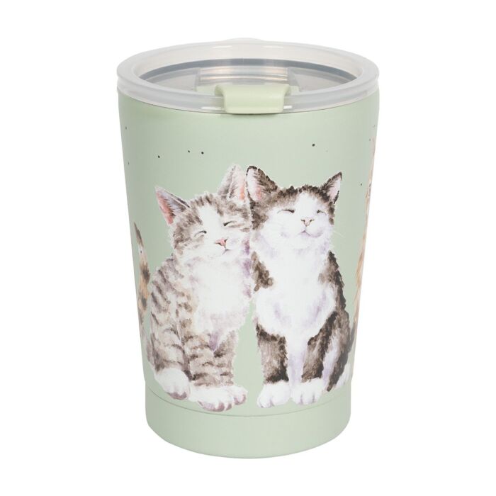 Wrendale Designs Feline Friends Cat Thermal Travel Cup
